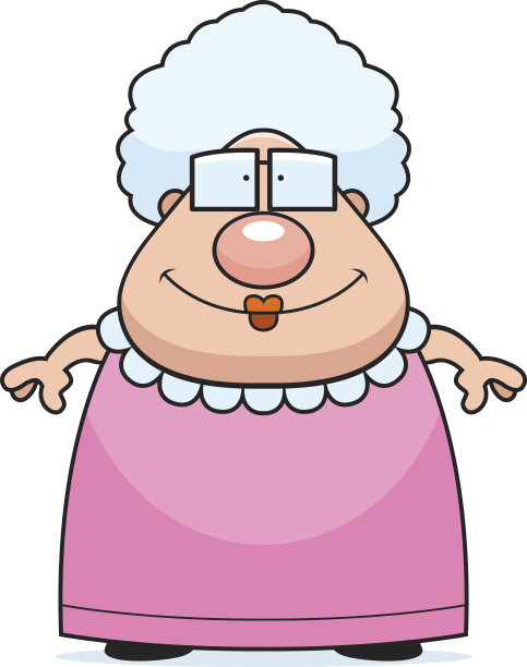 奶奶微笑着图片下载