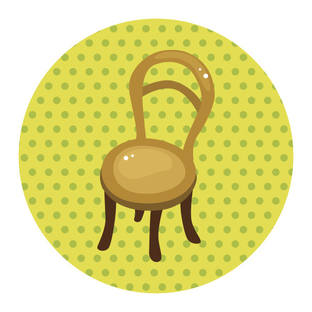 椅子上的主题元素图片下载