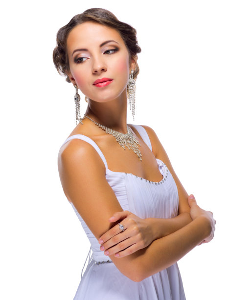 穿着婚纱的女孩图片下载