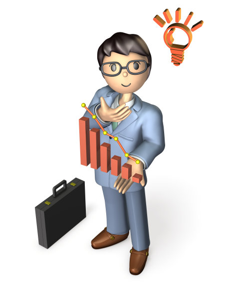 优秀的商人在微笑。图片下载