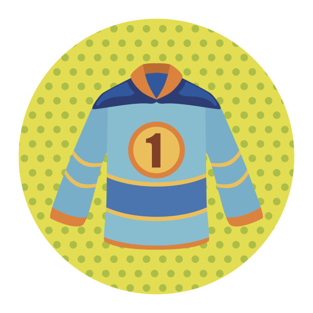 冰球器材主题元素图片下载