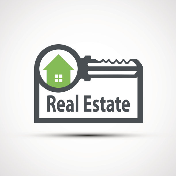 房地产的矢量图标图片下载