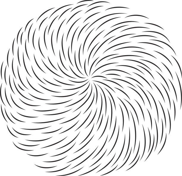 抽象的漩涡线图片下载