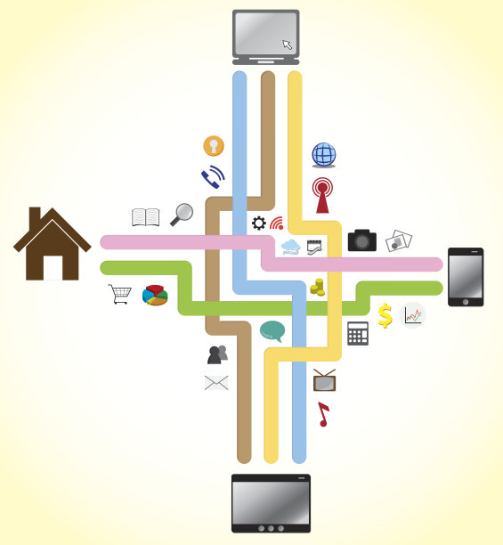 与社交网络连接图片下载