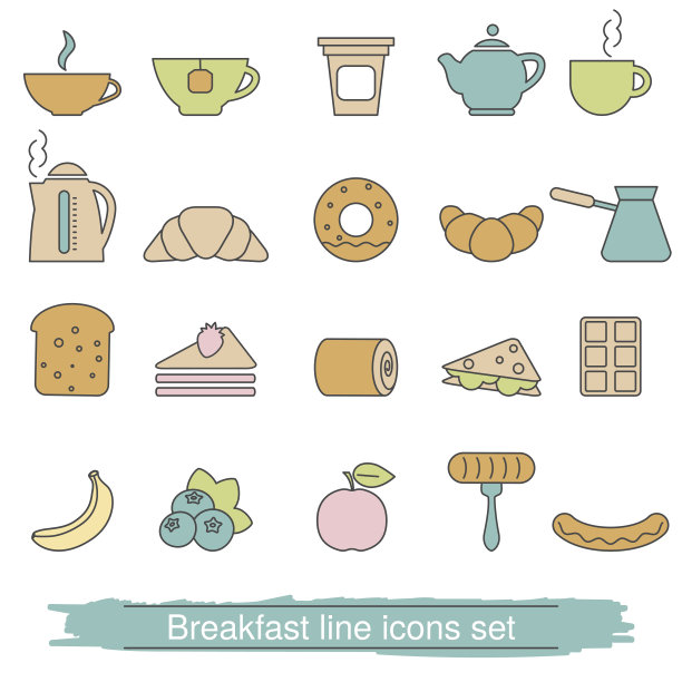 早餐图标设置图片下载