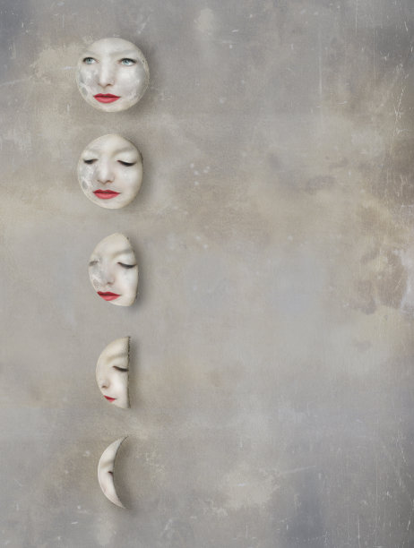 月亮周期图片下载