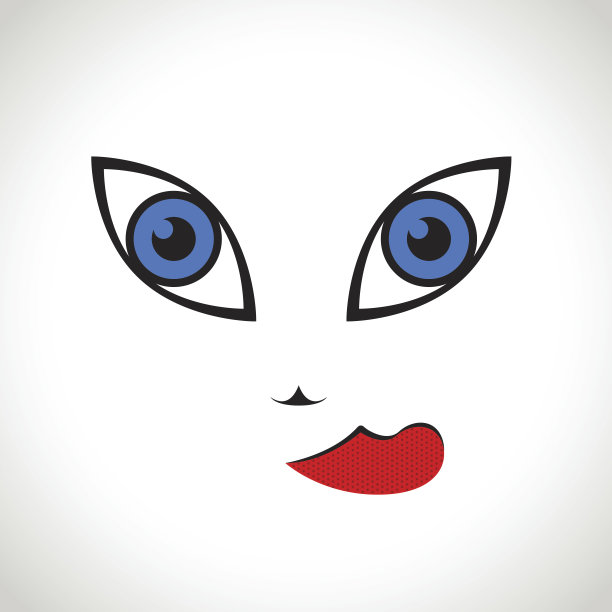 抽象的猫图片下载