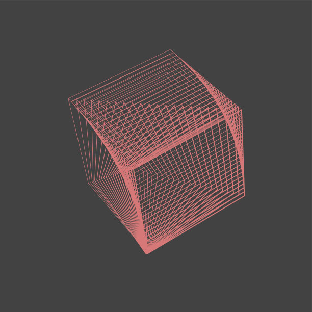 几何线条-创意灵感设计“立方体”图片下载
