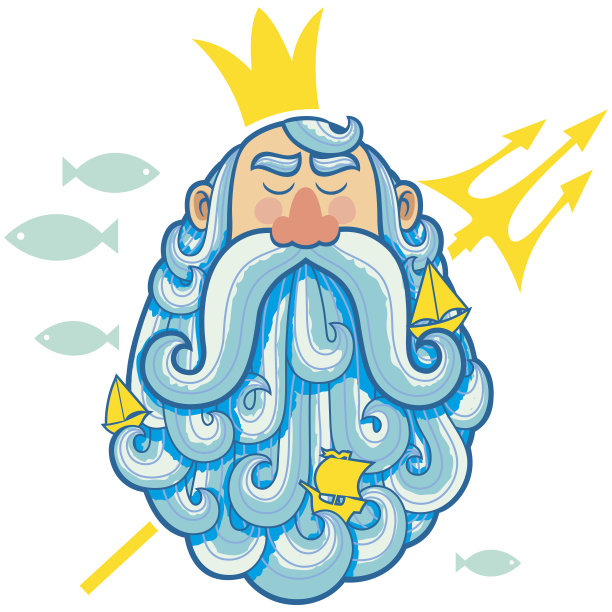 海王星的肖像图片下载