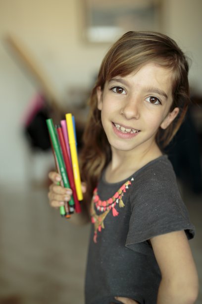 女孩在学校图片下载