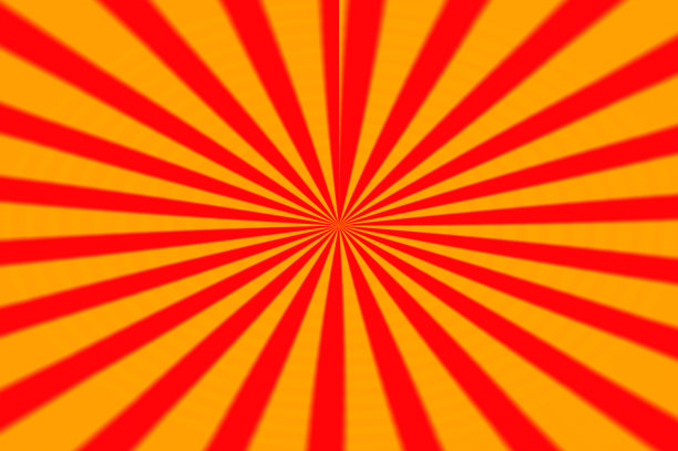 四种颜色的复古径向背景-插图图片下载