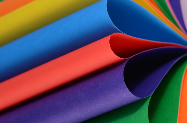 一套彩色纸近照图片下载