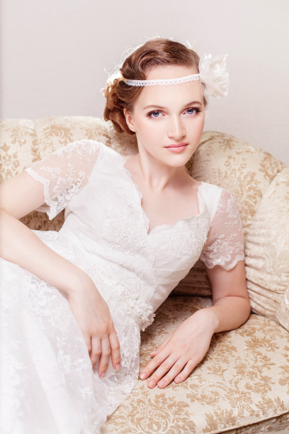 美丽的新娘。的婚礼。就结婚了图片下载