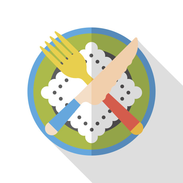 餐具平图标图片下载