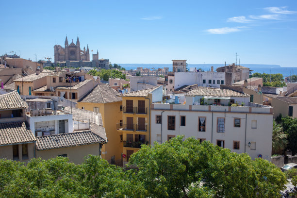 马略卡岛帕尔马山景图片下载