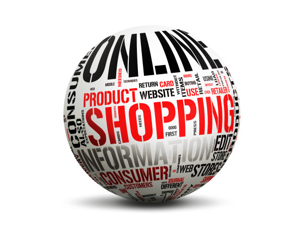 网上购物的概念图片下载
