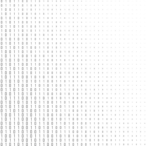 二进制代码黑白背景图片下载