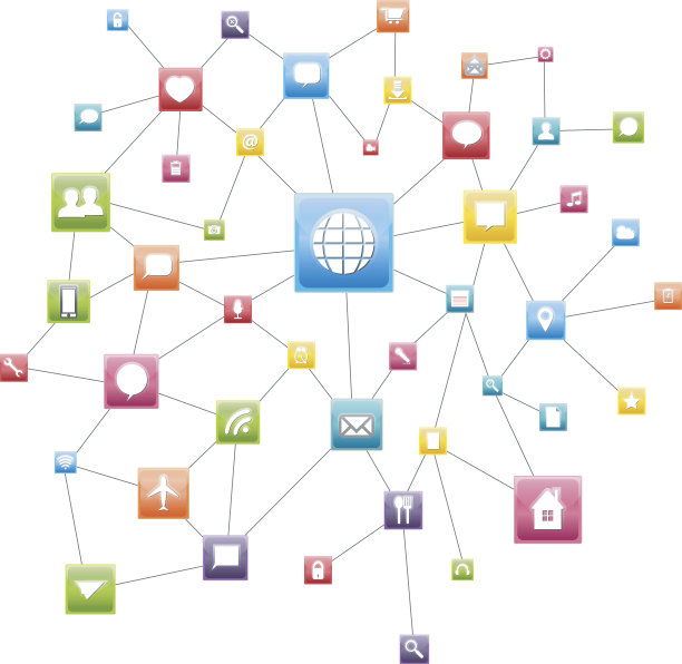 带阴影的平面图标图片下载