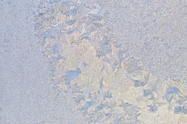 窗户上抽象的冰纹理图片下载