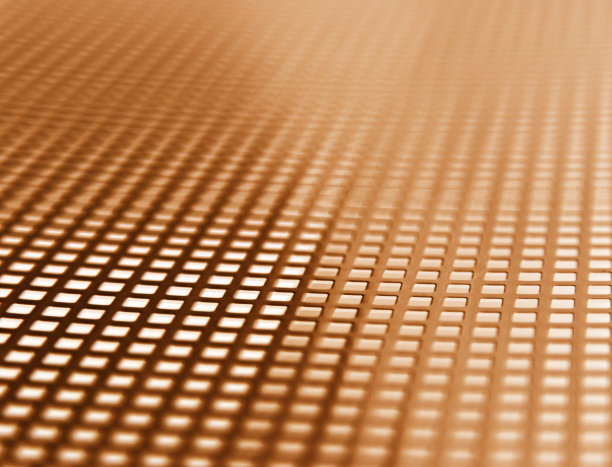棕色方块未来技术背景钢金属图案网格网图片下载