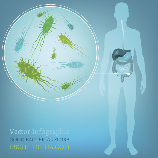向量的细菌菌群素材图片