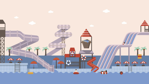 夏季水上乐园图片下载