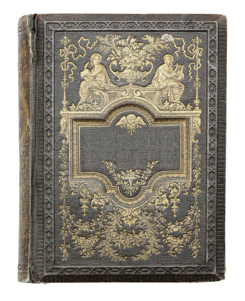 一本旧书的封面。图片下载