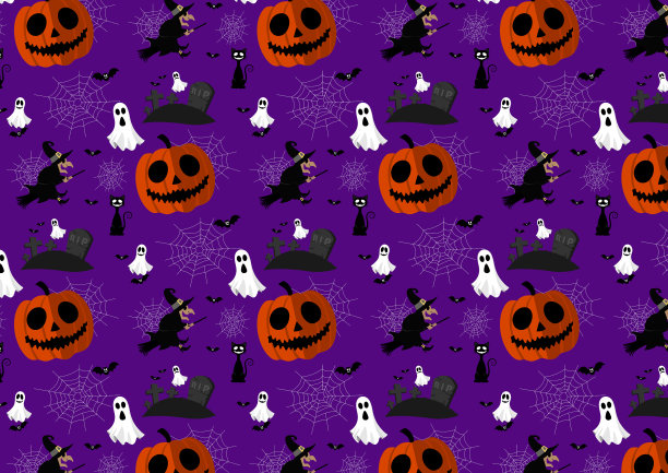向量万圣节模式。图片下载