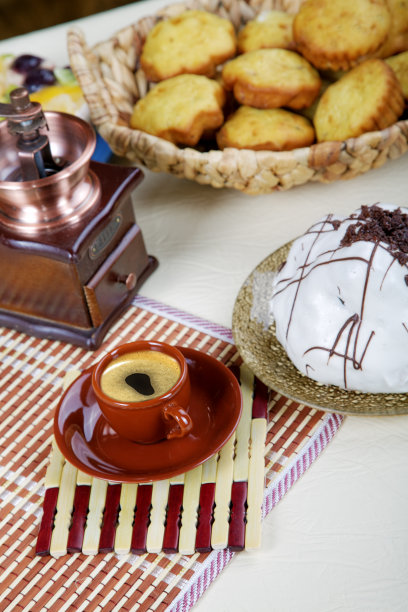 静物画，再来杯咖啡派图片下载