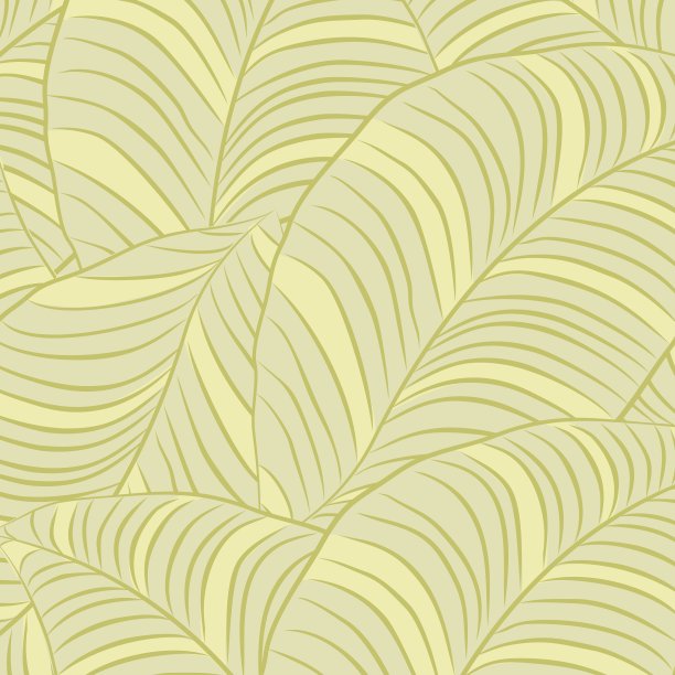 绿叶插图背景图片下载