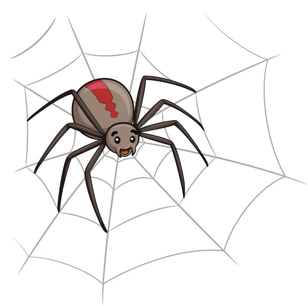 蜘蛛卡通图片下载