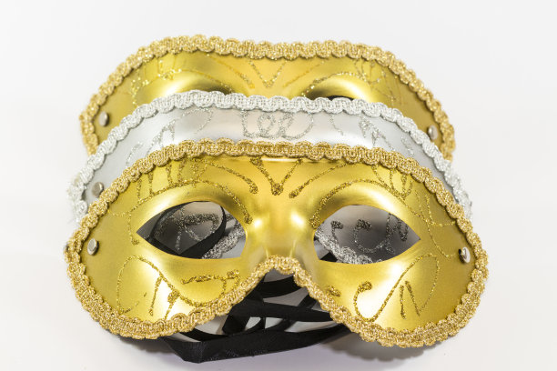 三个狂欢节面具图片下载