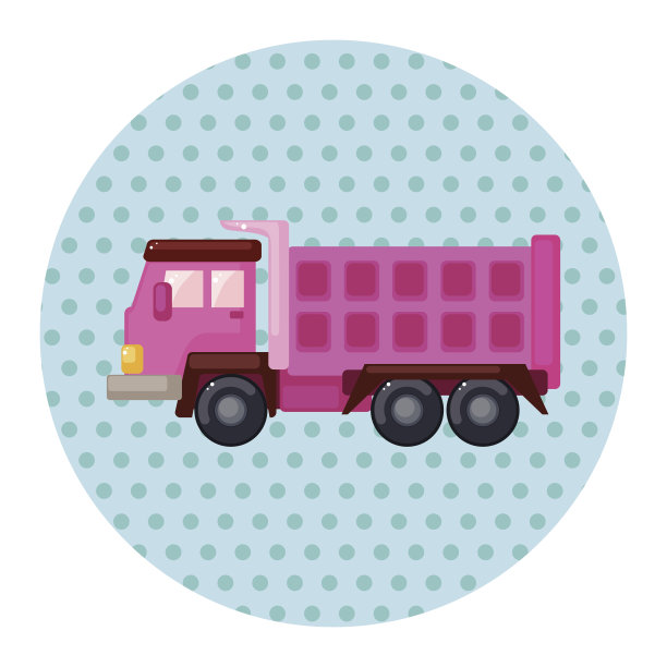 卡车的主题元素图片下载