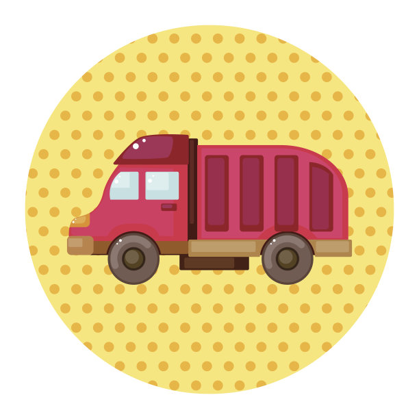 卡车的主题元素图片下载
