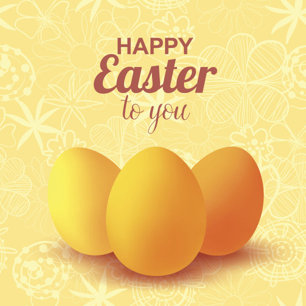 复活节快乐。鸡蛋。庆祝活动图片下载
