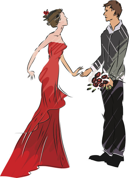 优雅的夫妇图片下载