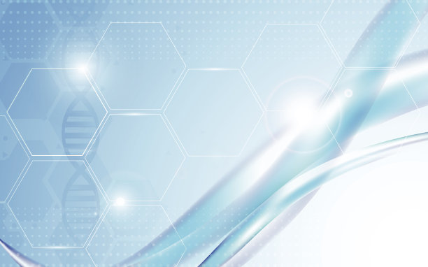 向量背景抽象科学和保健概念素材图片
