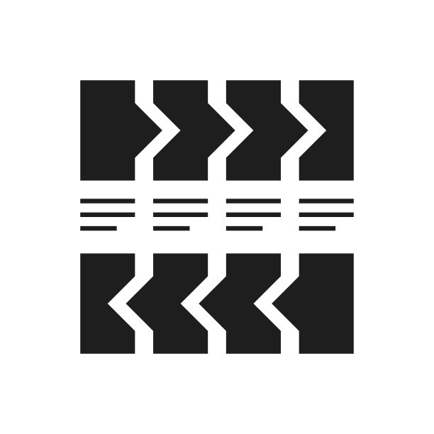 在白色背景上的流程图图标。-单系列图片下载