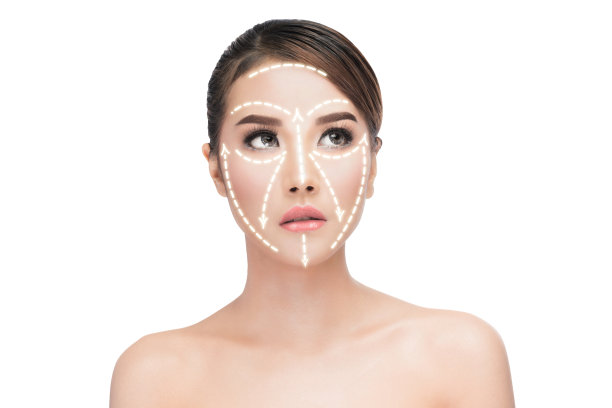 年轻女性，皮肤干净清新图片下载