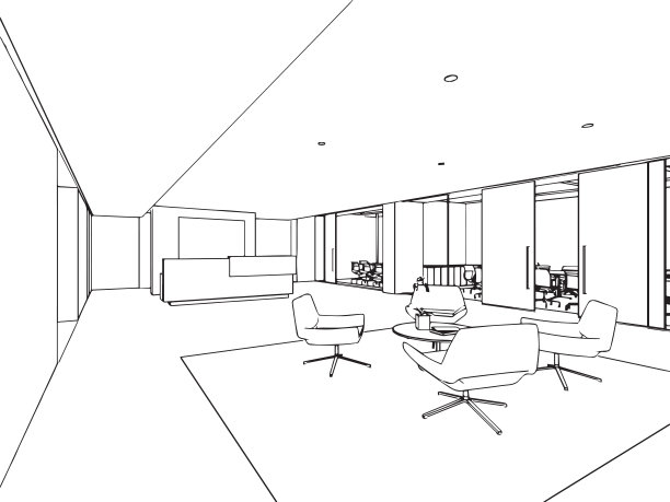 室内的草图图片下载