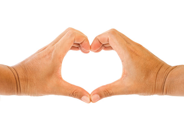 手呈心形图片下载