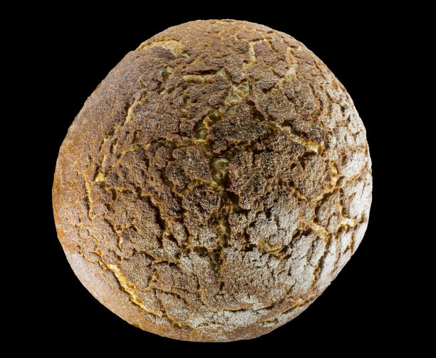 黑色和灰色的面包图片下载