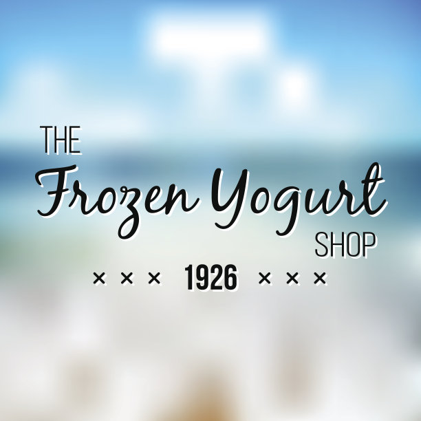 冰淇淋设计徽章和标签。古董会徽牛奶。图片下载