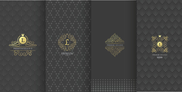 设计元素的集合，标签，图标，框架，包装图片下载