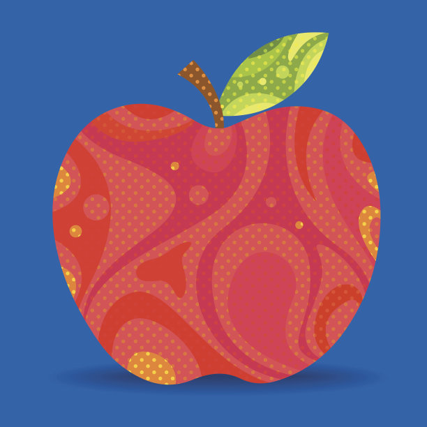 苹果的艺术图片下载