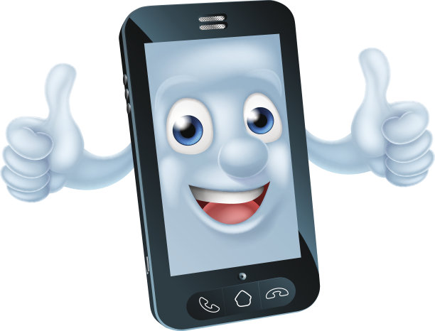 卡通手机人物图片下载