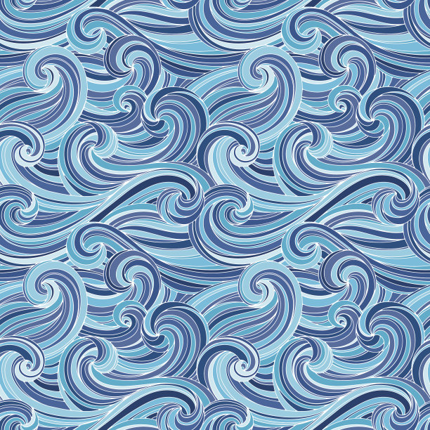 无缝的手绘图案图片下载