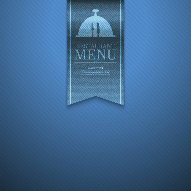 餐厅菜单design.vector图片下载