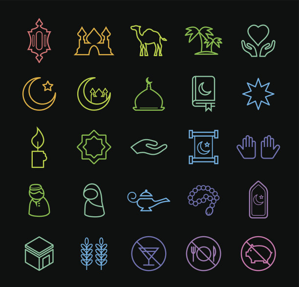 伊斯兰图标图片下载