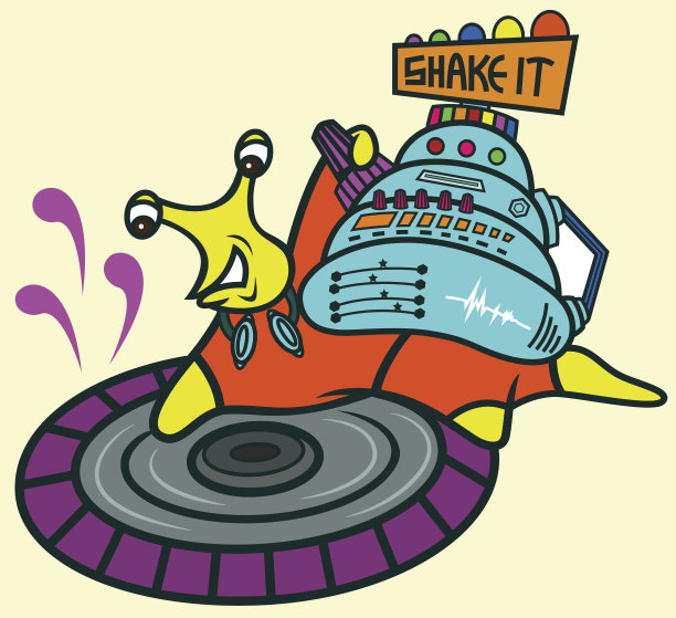 赛马会蜗牛卡通唱片图片下载